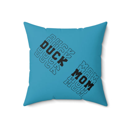 Home Decor 18" × 18" Colligate Duck Mom Throw Pillow