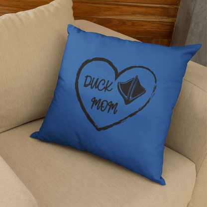 Home Decor Duck Mom Throw Pillow, Mom Gift,